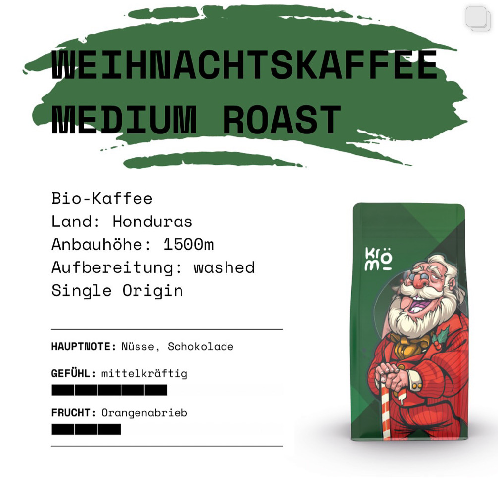 KRÖM Weihnachtskaffee 2024