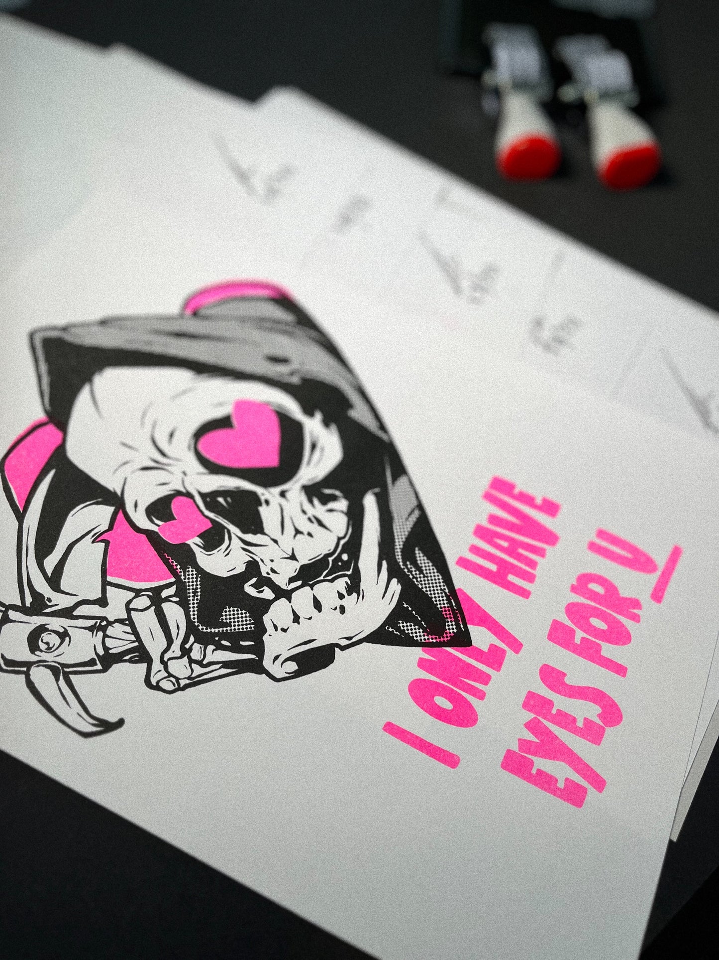 Death-Love Riso Print
